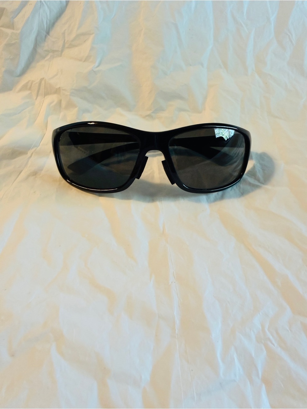 Hobie Langley Polarized Sunglasses 62-15-130 Black Wrap Sport Fishing Eyewear